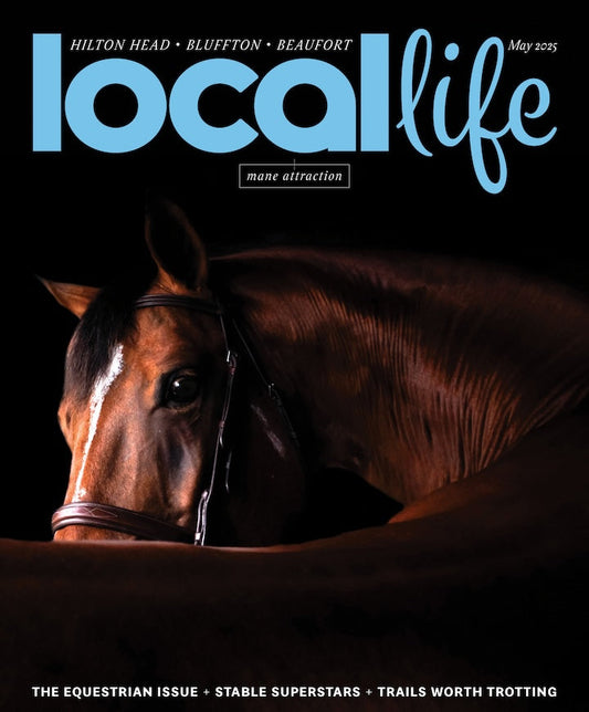 Professional horse portrait taken at Rose Hill Equestrian Center in Bluffton, SC — equine fine art photography by Andrea Webb specializing in horse photo sessions across Bluffton, Hilton Head, and the Lowcountry.